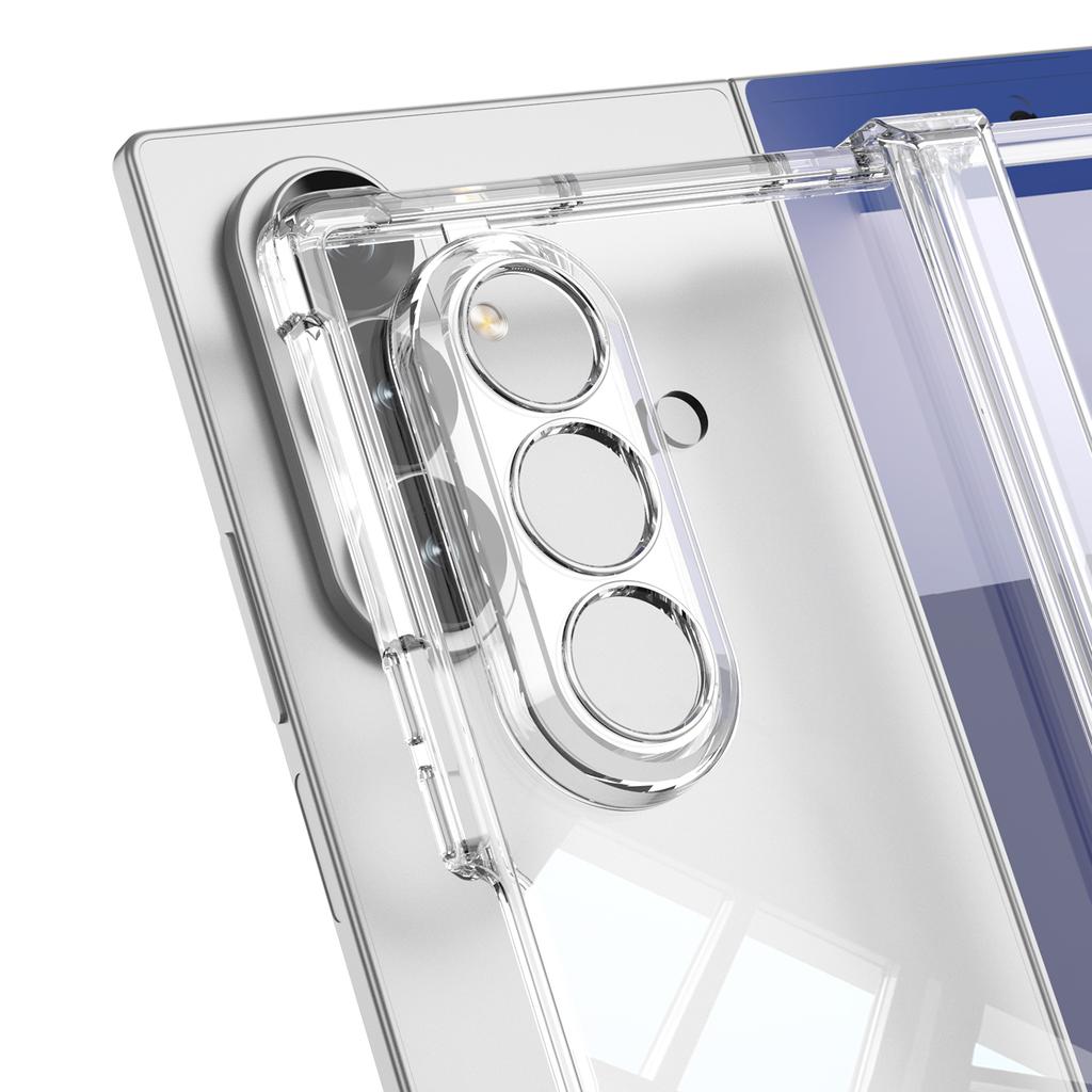 GKK For Samsung Galaxy Z Fold7 5G Case Airbag Hinge Protection PC+Tempered Glass Phone Cover