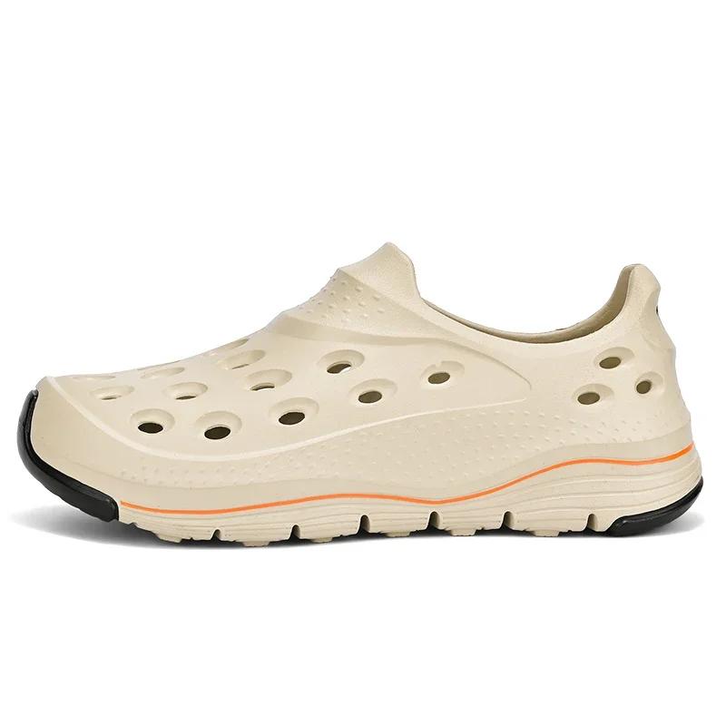 New Sandals Shoes Men Summer Men  Flops High Quality Beach Sandals Anti-slip Casual Shoes Man