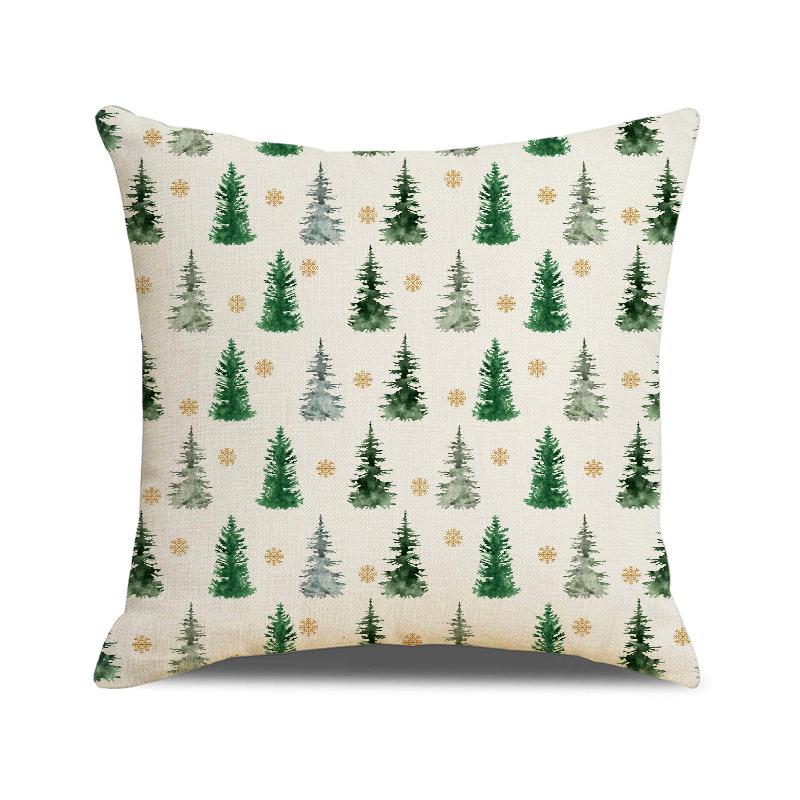 Nordic Simple and Versatile Sofa Cushion New Christmas Party Decorative Pillow Case Letter Print Cushion Cushion
