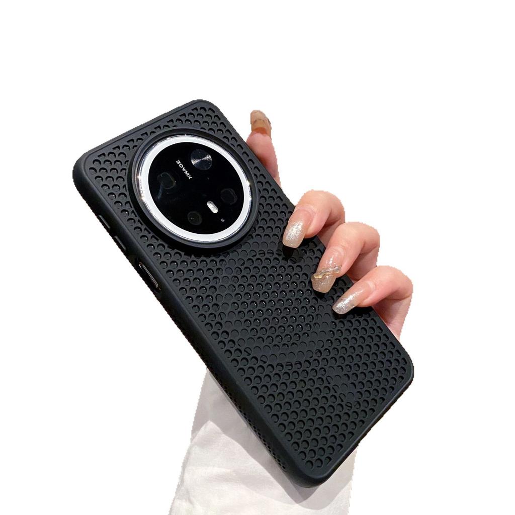 Huawei Mate81Pro Summer Heat Dissipation Magnetic Mobile Phone Case Pura81 Honeycomb Hollow Anti-drop Protective Case