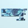 Anime Keycaps Cartoon 74 Keys PBT Keycap Mechanical Keyboards Caps for 61 67 68 Keyboards Gaming Accessories