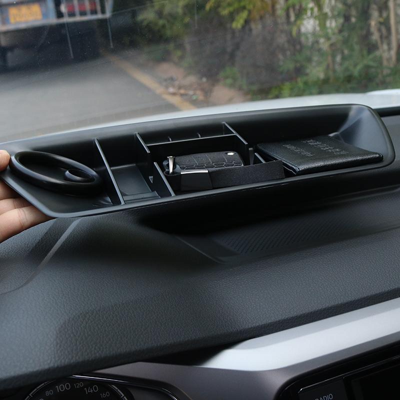 For Volkswagen VW T-Cross TCROSS 2018-2020 Dashboard Storage Box Refit Organizer Tray Stowing Tidying