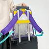 New fashion transparent bag casual shoulder versatile trendy schoolbag high school junior high school large capacity PVC backpack