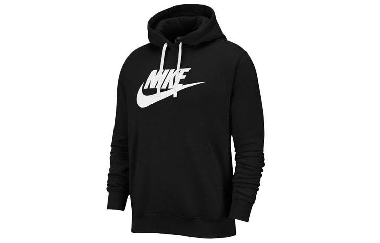 Nike Sportswear Club Fleece Men s Graphic Pullover Hoodie BV2973-010 L