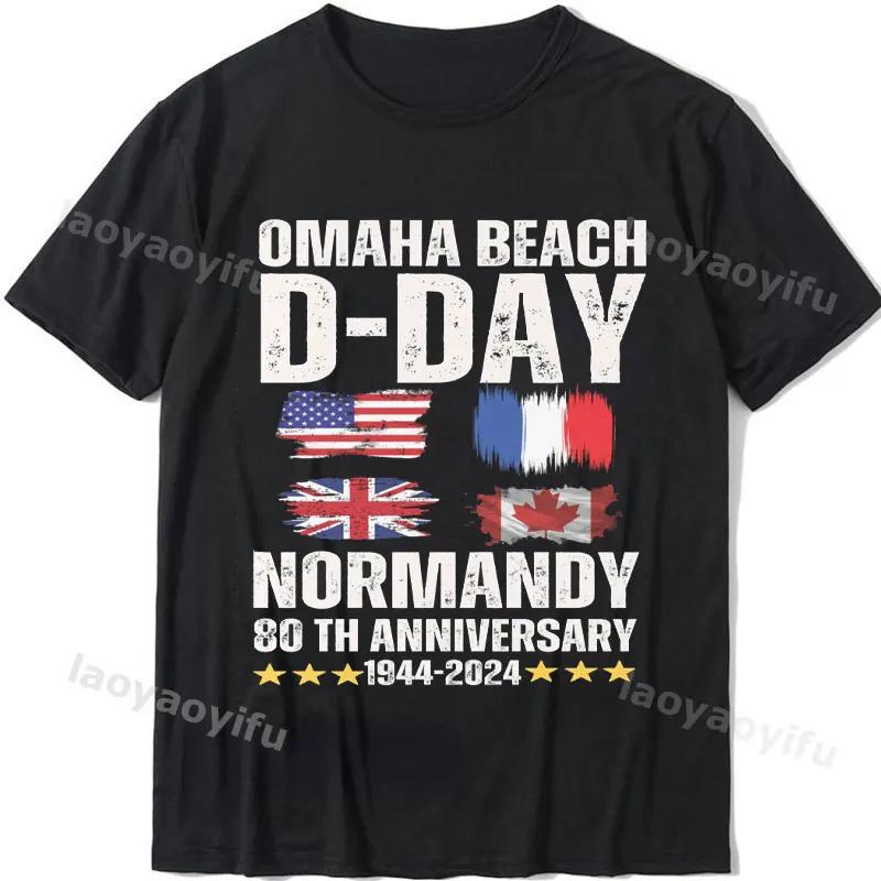 2024 Commemoration Of The Norunisexdy Landings D Day Printed Tshirt Top Summer Outdoor Unisexs Clothing Classic Karol G Things