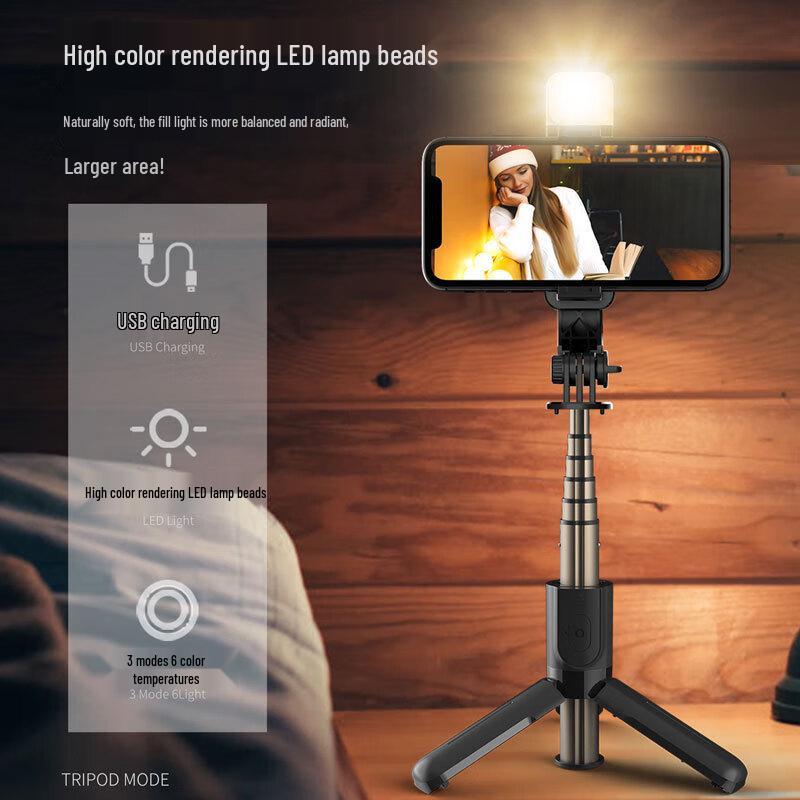 L10S Mini Bluetooth Selfie Stick Tripod