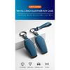 Zinc Alloy Car Remote Key Cover BYD Song PLUS Han EV Max Tang DM Qin PLUS Yuan Dolphin Atto 3 Keychain Car Accessories