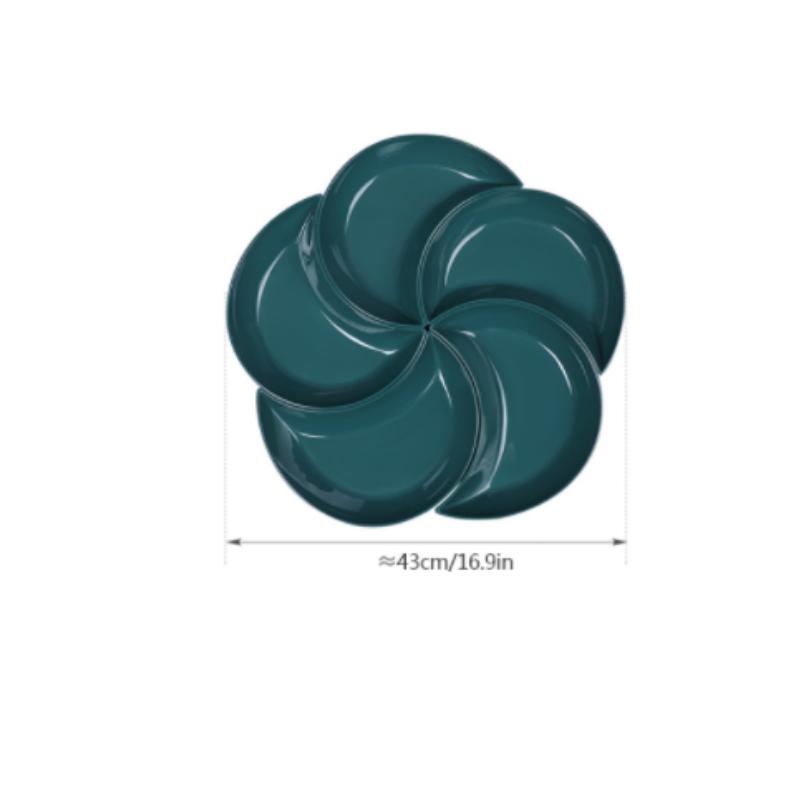 5 ks Kuchyňské jídelní talíře Půlměsícovitý bílý set Talíře Stohovatelné Jídlo Svačina Večeře Jídelní talíř Evropský styl Podnosy