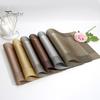 Woven Vinyl Placemat Heat-Resistant PVC Placemat Non-Slip Washable Table Mat Protects Table from Burns Stains Dining Mats for Home Restaurant Bar