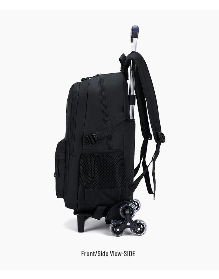 Wasserabweisender Trolley-Rucksack für die Klassen 3-6: Geräumig, mit Rollen, für Grundschüler