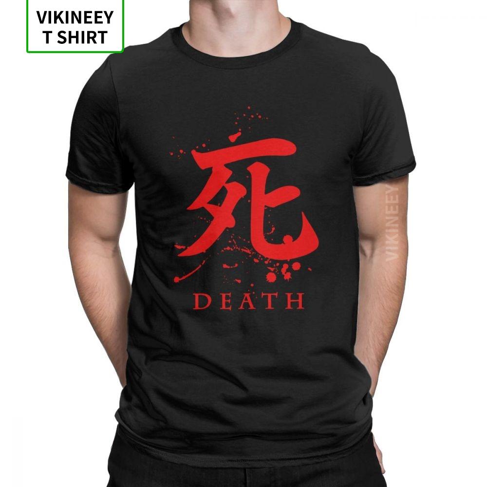 Death Sekiro Shadows Die Twice Tshirts For Unisex Wolf Souls Samurai Game Japanese Cotton Tees Short Sleeve T Shirt Gift Idea