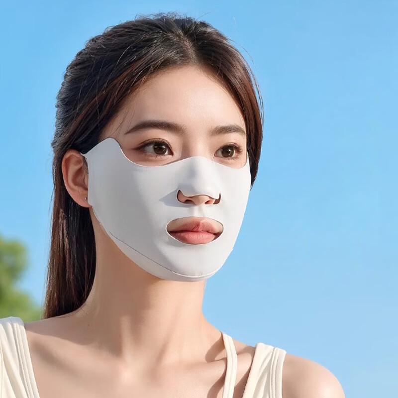 Women s Ice Silk Sun Protection Face Mask