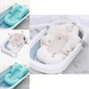 Clouds Baby Bath Pad Scientific Spinal Protection Non-slip Mat For Newborns