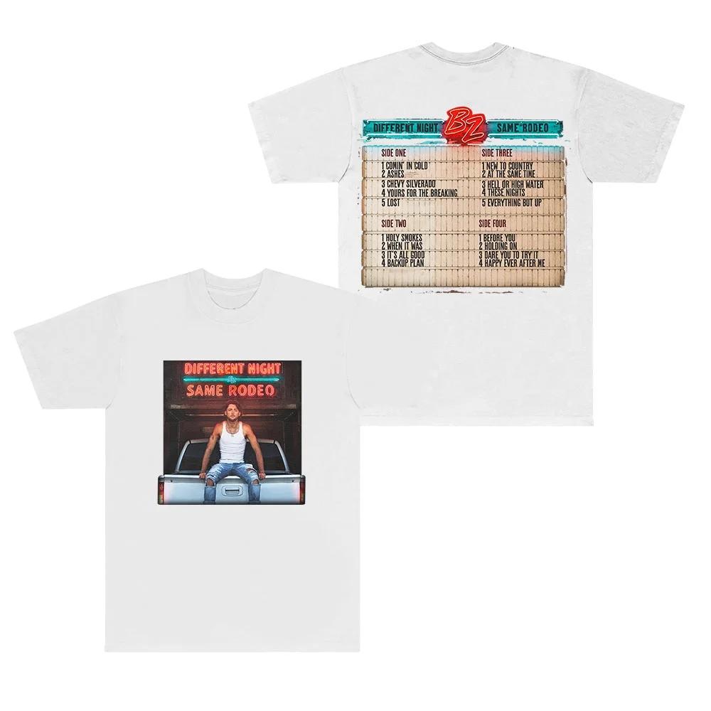 Bailey ZimmerUnisex DNSR Cover TShirts Different Night Same Rodeo Merch Women Unisex Short Sleeve Tee