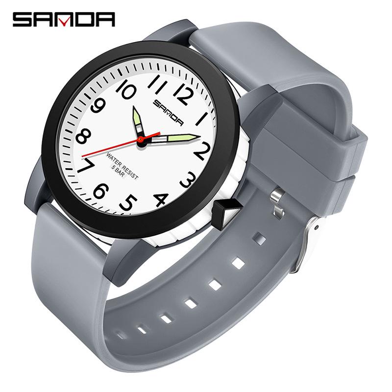 

Sanda Waterproof Outdoor Casual Quartz Watch for Couples