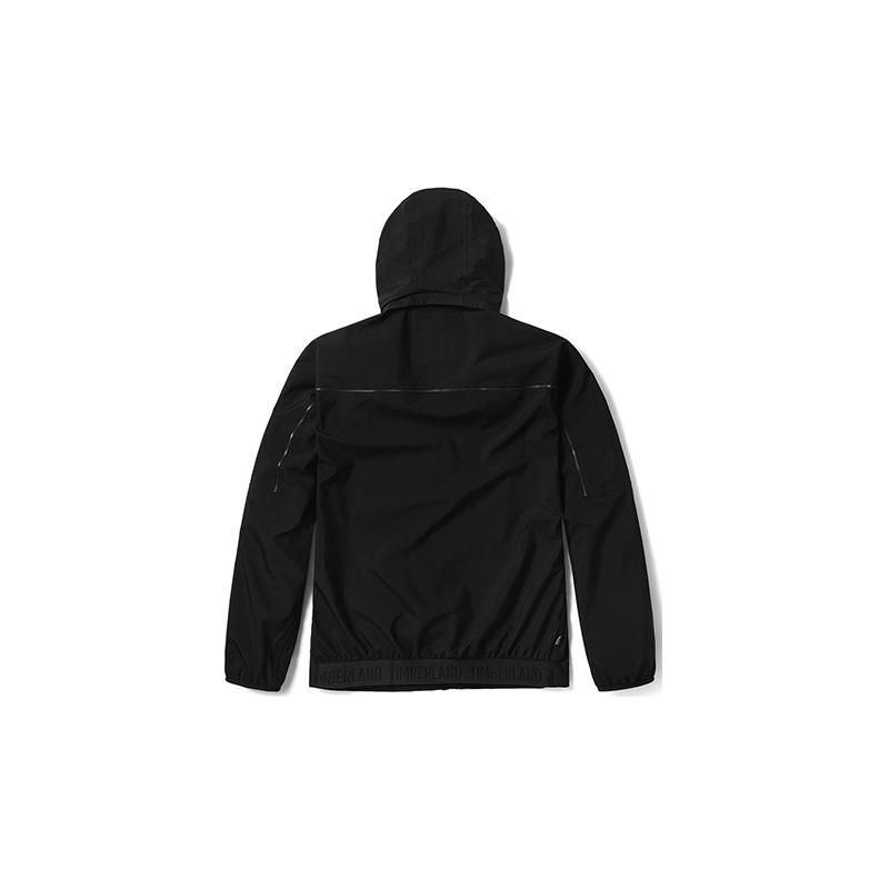 Timberland Breathable Packable Hooded Jacket Men Jackets Black A24M3-001