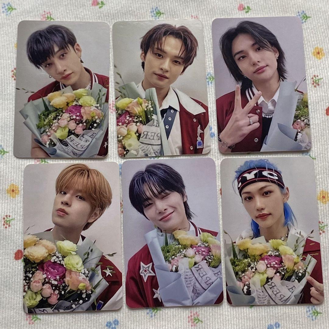 

[USED] StrayKids Lakidro 4.0 Bouquet 5-star Trading Cards (6 Cards)