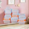 "5Pcs Clear Toolbox Model, Miniature Storage Box for Dollhouse Decor, Home Design and Micro Scene Props.