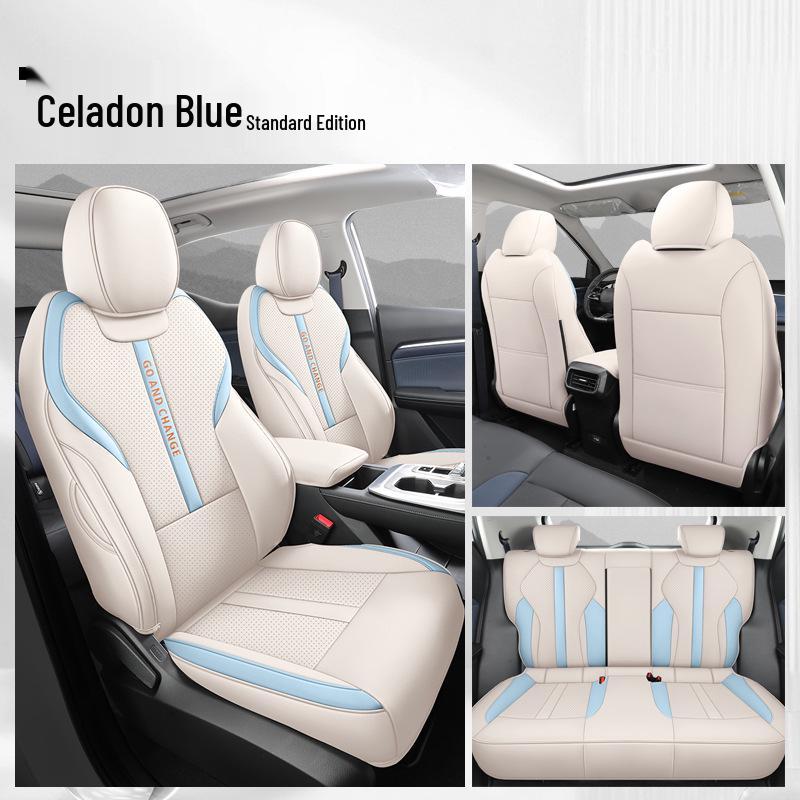DJGY All-Season Sport Leather Seat Cushion Cover for GAC Trumpchi GS Yingsu