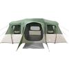 Tunnel Family Tent for 16 Persons Green Waterproof
