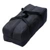 600D Oxford Cloth Storage Bag Black Carry Bag Extended Handle Outdoor