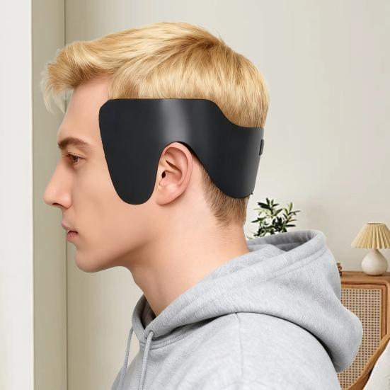 Men's Hair Flattening Band No-Heat & Heated Modes Hair Shaping Tool for Sideburns