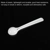 Uxcell Micro Spoons, 1g Measuring Scoops, Plastic, Round Bottom Mini Spoons, Flat Bottom Mini Spoons, Home Kitchen Powder Measuring, Baking, 15pcs