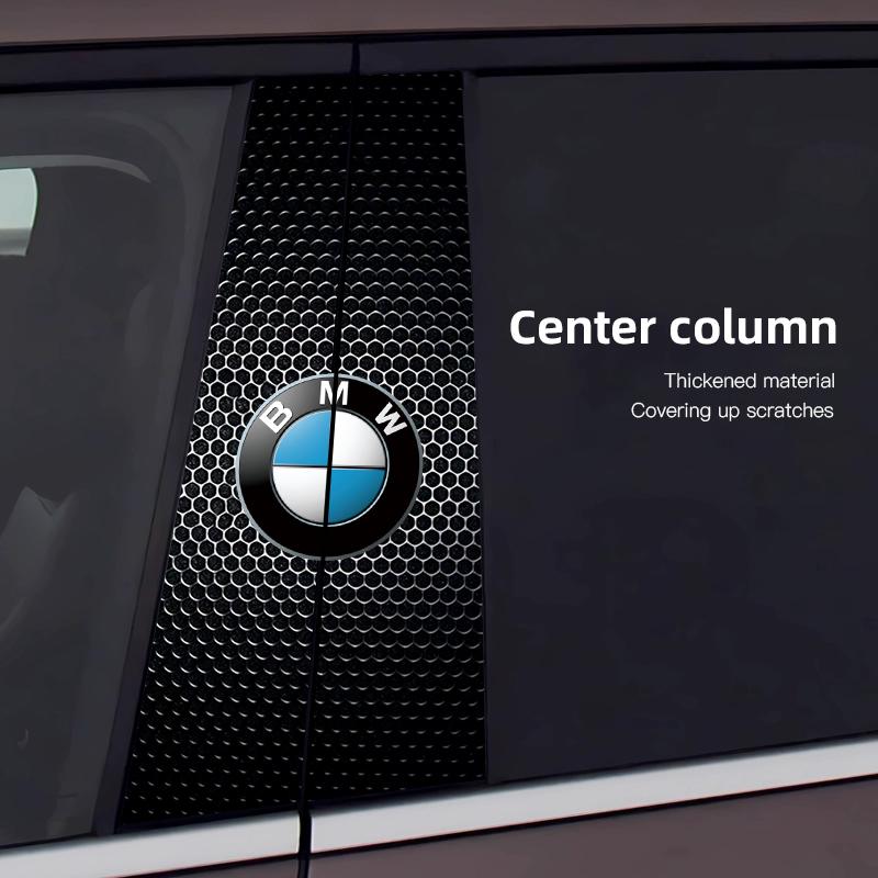 EEIY6 Car Center Column Decorative Sticker Middle Column Creative For BMW X1 X2 X3 X5 X4 X6 X7 G30 G20 G32 G11 G12 F10 F40 F30 F20