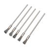 4Pcs 100mm Steel Wire Wheel Brushes 3mm Shank Polishing Brush Rotary Tool Home