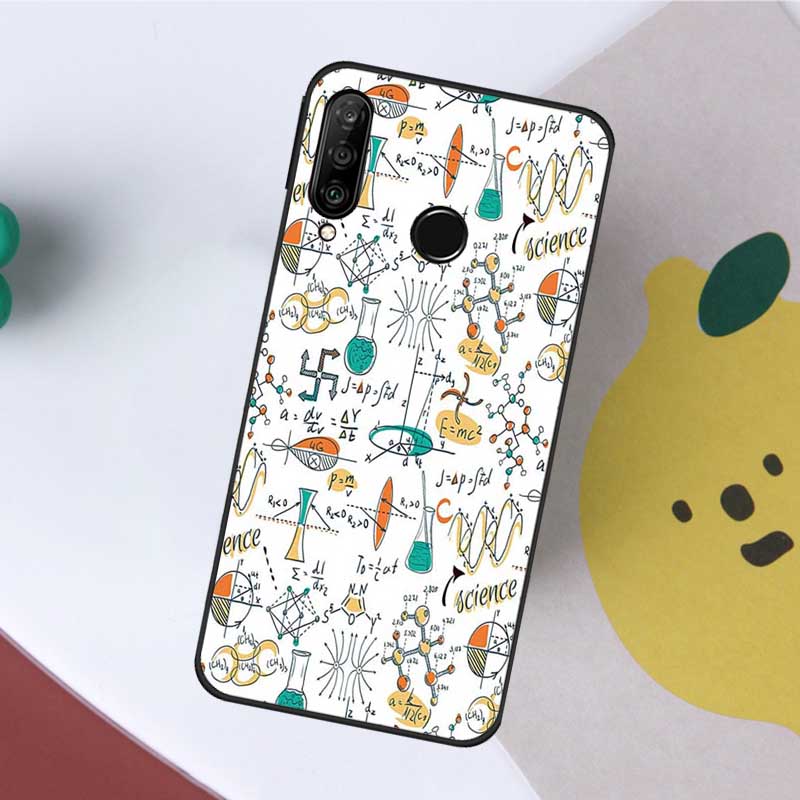 Biology and Chemistry For Huawei Nova 10 9 SE 11 Pro Y60 Y70 Y90 Y61 Y91 Y72 Y73 12i 11i 8i P20 P40 P30 Lite Case