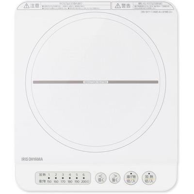 IRIS OHYAMA IH Single Burner Cooktop IHK-T35-W, 1400W, White