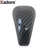 Car Gear Shift Knob Head Cover Trim For Subaru XV Crosstrek SUV 2018      Carbon Fiber Interior Accessories