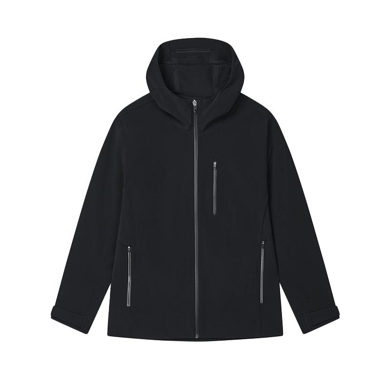 New FILA Jackets Men's Jet Black F11M442708FBK