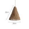 Handmade Weave Jute Rope Lampshade Bohemian Style Hanging Lamp Shade For Home Restaurant Pendant Light Cover Decorations