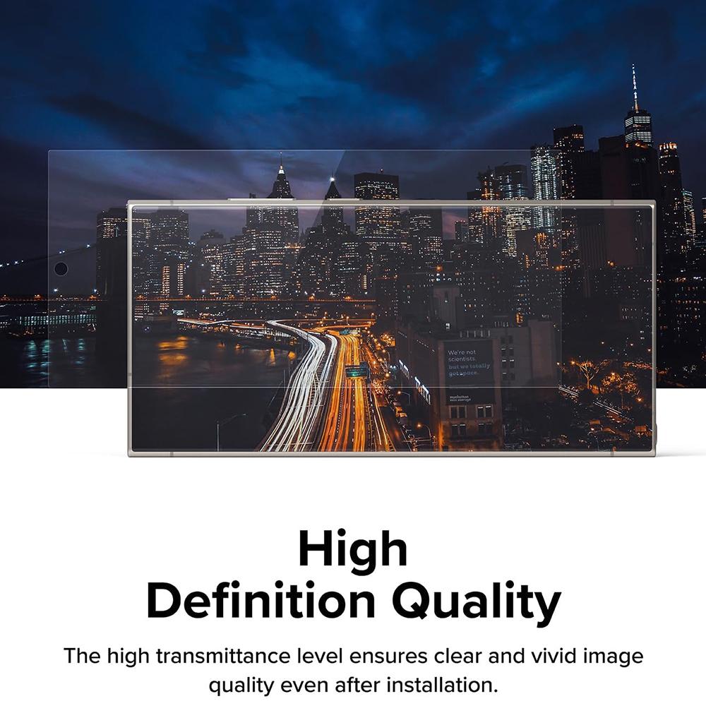 

For Samsung Galaxy S21 4G/5G Tempered Glass HD Clear Screen Protector with Automatic Dust Removal Tool Type A