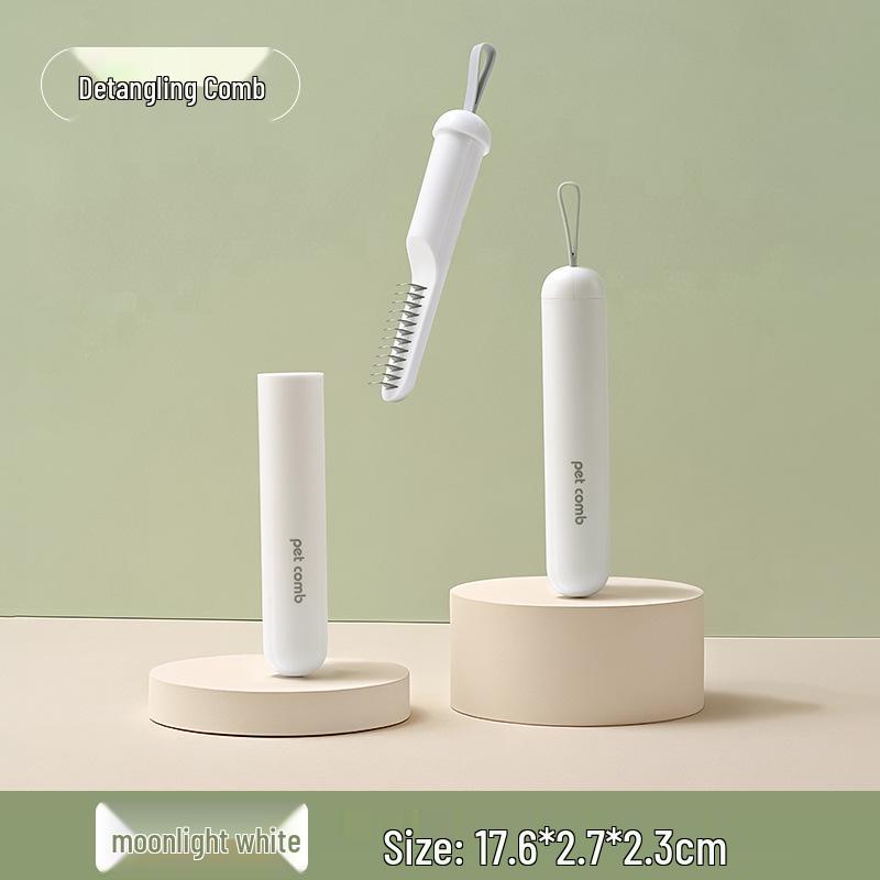 Fluffy Grooming Rake Comb for Bichon Frise & Small Dogs