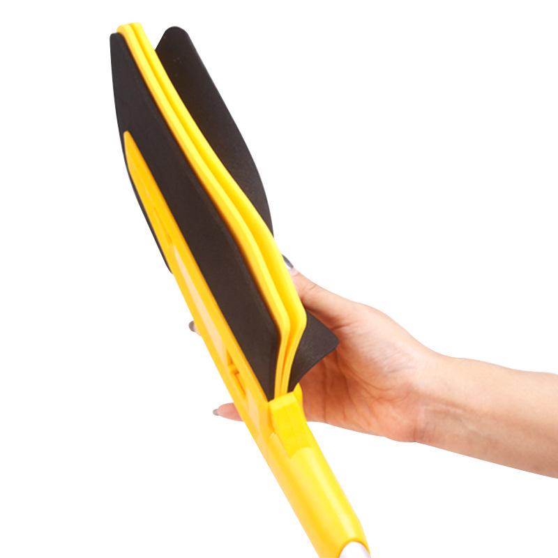 Retractable 2-in-1 Car Snow Shovel & Paint-Safe, Wear-Resistant EVA Brush