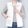 Spring Autumn Versatile Thin Jacket Women's New Korean Style Jacket Casual Vest