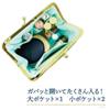 Marimo Craft Padrão Japonês Fecho W150xA125xD80mm Bolsa Pokémon, Hogta, Aprox.. PKM-914