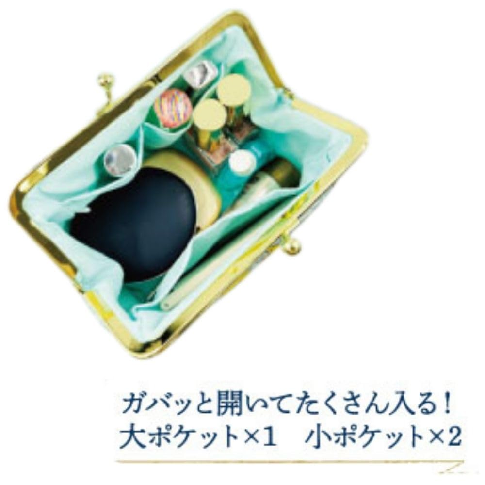 Marimo Craft Padrão Japonês Fecho W150xA125xD80mm Bolsa Pokémon, Hogta, Aprox.. PKM-914
