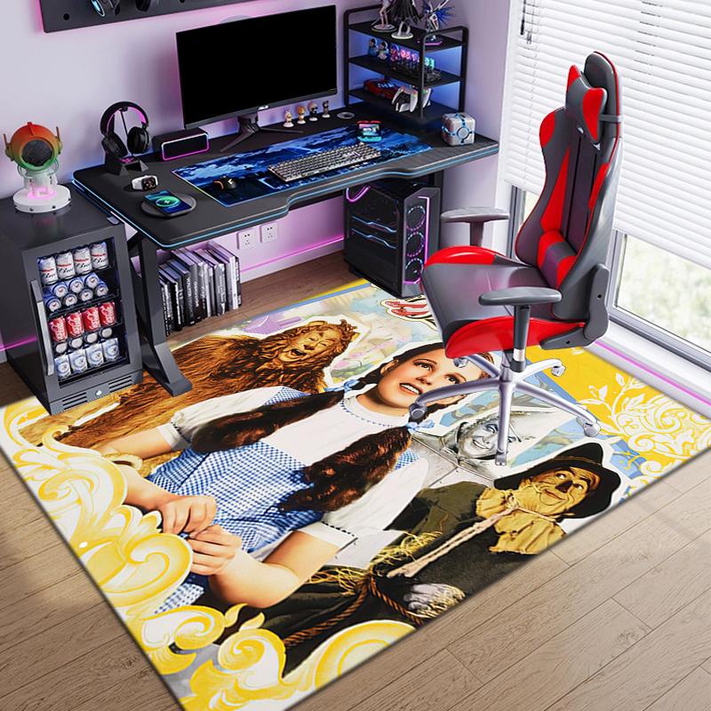 1PC The Wizard of Oz Rug - Home Decoration Carpet For Living Room Bedroom Flooring Computer Chair Area Rug