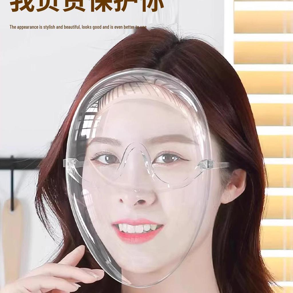 Women's Full Face Anti-Oil Smoke Cooking Shield 