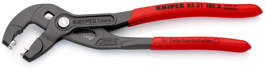 KNIPEX KNIPEX Spring Hose Clip Pliers (Knipex) 8551-180ASB (SB)
