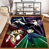 Anime Themed Colorful Carpet with Action Characters Design Suitable for use as an anti-slip for living room bedroom sofas