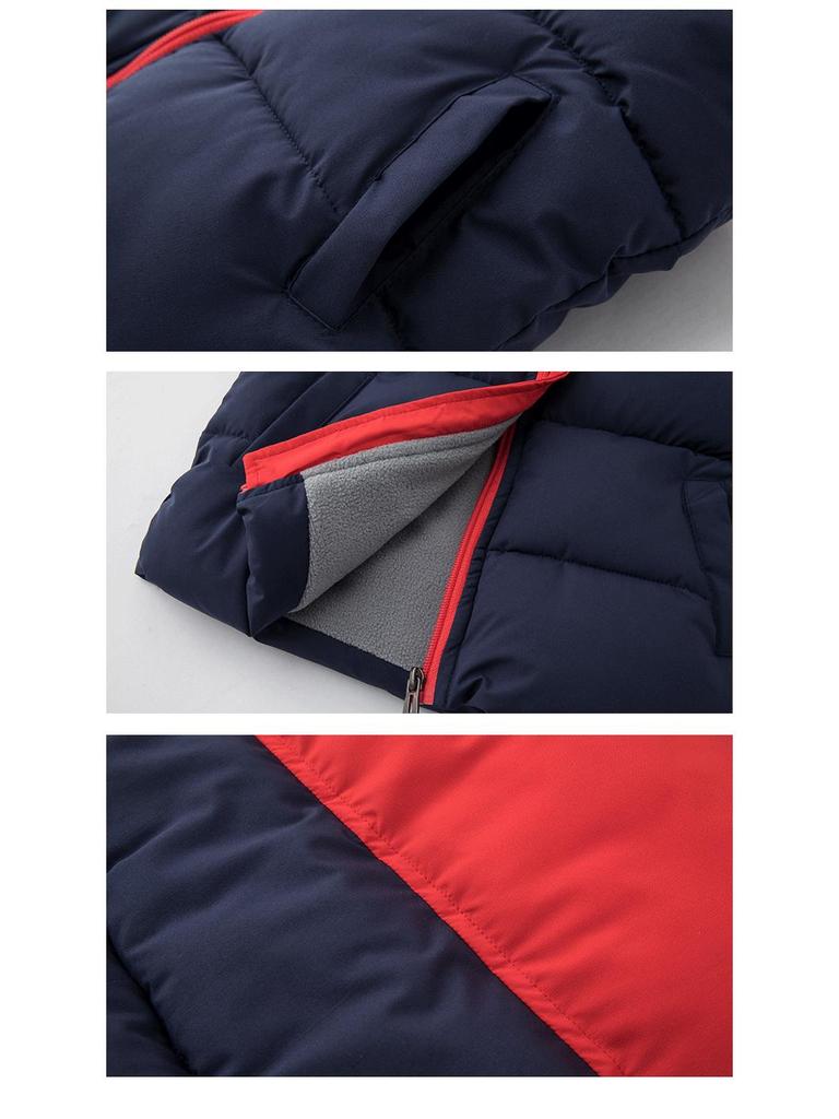 Kinder Daunenweste mit Fleecefutter: Warme, Verdickte, Ärmellose Jacke für Jungen & Mädchen - Ideal für Herbst- und Winter-Kindergartenuniform.