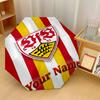 VfB Stuttgart FC Automatic 3‑Fold Umbrella 8‑Rib Windproof Folding Umbrella Sun Rain Protection For Outdoor Travel Daily Use