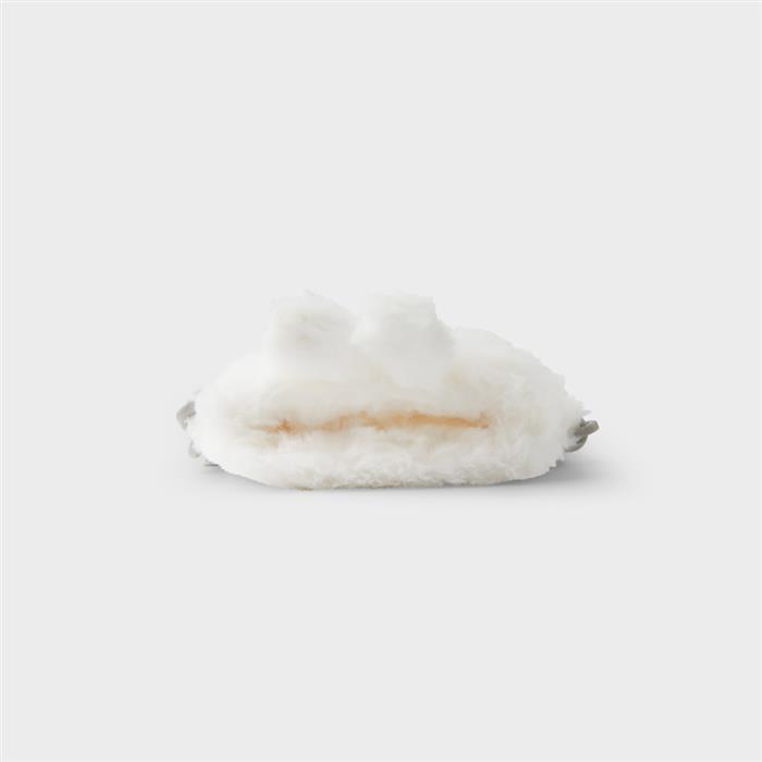 Bunini Plush Doll Mini Crossbody Bag (White)