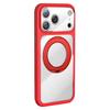 Case for iPhone 17 Pro - TPU+PC, Red, Shockproof