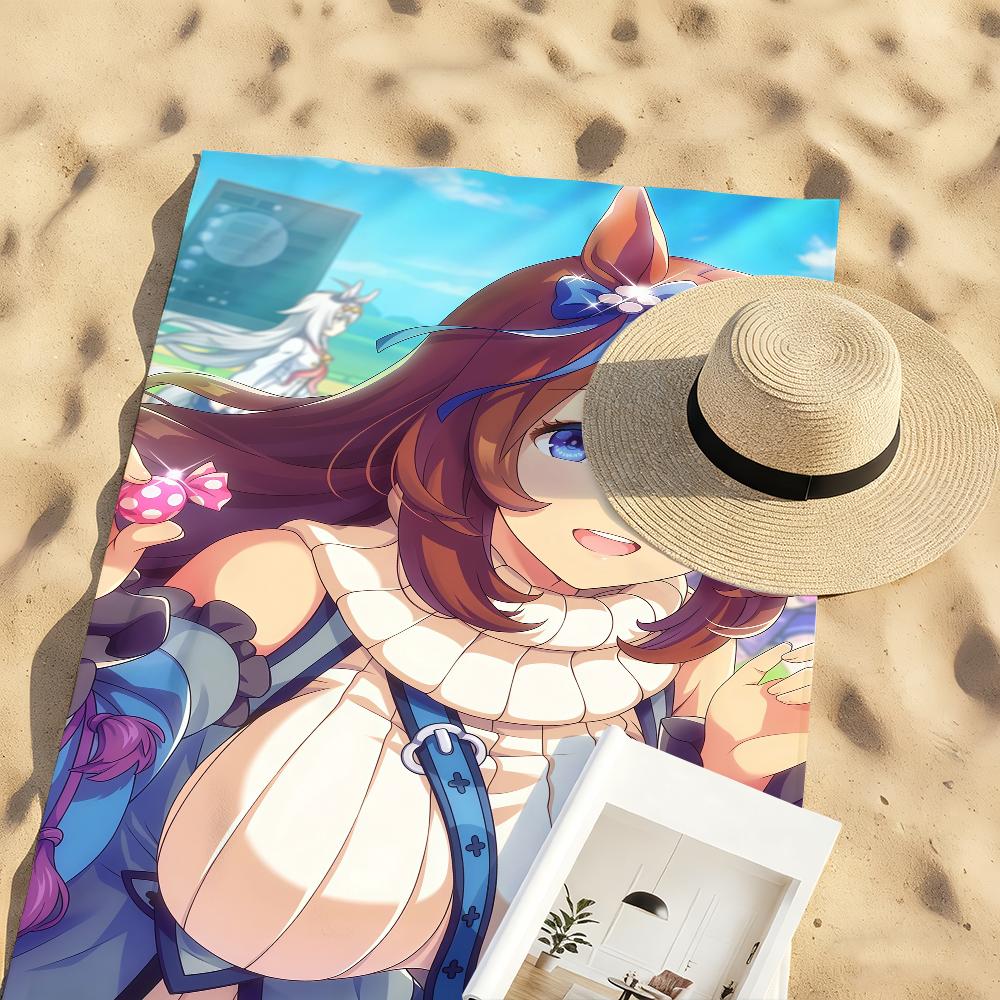 Anime Umamusume Pretty Derby Super Creek Schnelltrocknende Strandtücher Sind Geeignet Für Schwimmbäder Camping Yoga Und Das Fitnessstudio