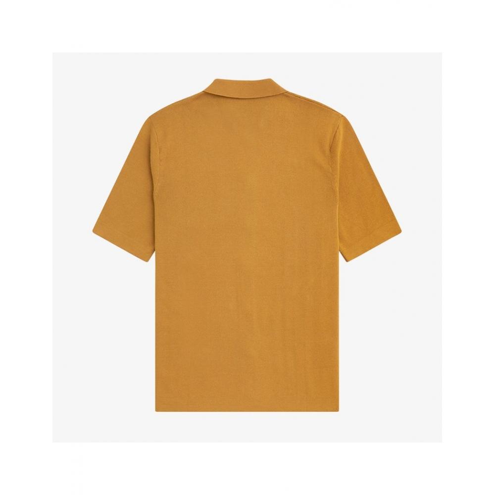 Fred Perry Button Through Knit Shirt Afpm2415524 644